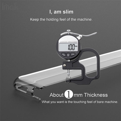IMAK UX-5 Series for Xiaomi Redmi Note 13R Pro 5G TPU Case Transparent Protective Phone Cover