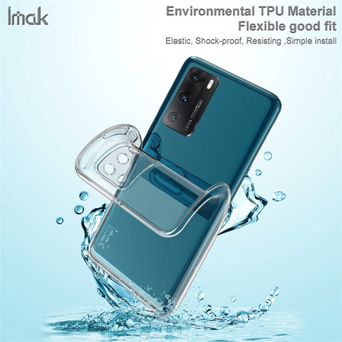 IMAK UX-5 Series for Xiaomi Redmi Note 13R Pro 5G TPU Case Transparent Protective Phone Cover