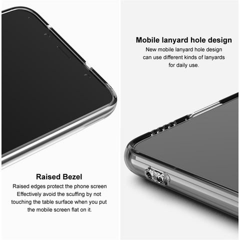 IMAK UX-5 Series for Xiaomi Redmi Note 13R Pro 5G TPU Case Transparent Protective Phone Cover