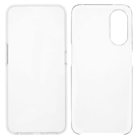 For Oppo A78 5G / A58 5G / A58x 5G Phone Case Acrylic + TPU Cover with PET Screen Protector