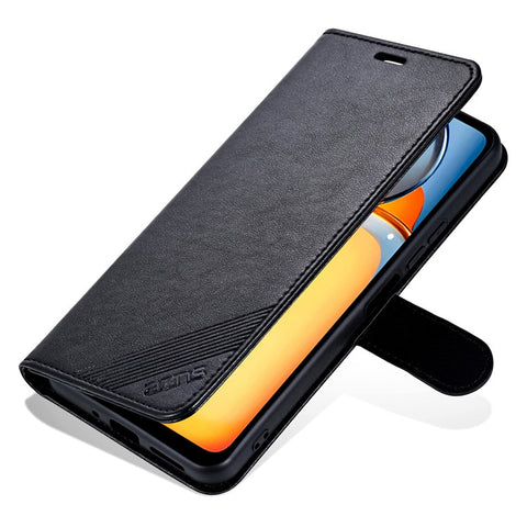 AZNS For Huawei Enjoy 70 4G / nova Y72 4G Phone Case Wallet PU Leather Flip Phone Cover