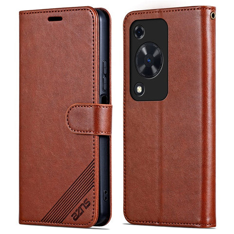 AZNS For Huawei Enjoy 70 4G / nova Y72 4G Phone Case Wallet PU Leather Flip Phone Cover