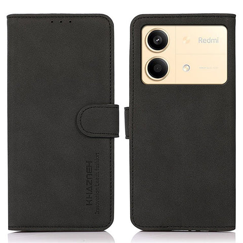 KHAZNEH For Xiaomi Redmi Note 13R Pro 5G Case TPU+PU Leather Wallet Stand Phone Cover