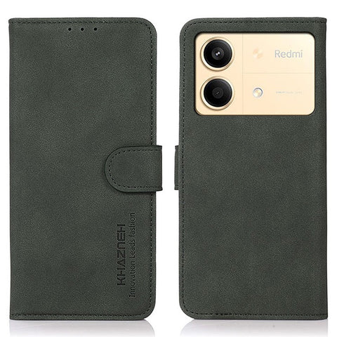 KHAZNEH For Xiaomi Redmi Note 13R Pro 5G Case TPU+PU Leather Wallet Stand Phone Cover