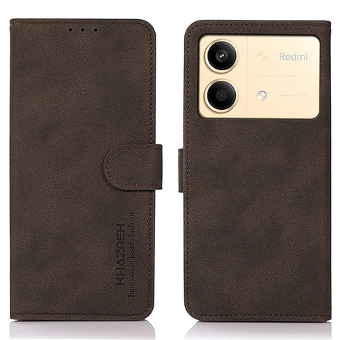 KHAZNEH For Xiaomi Redmi Note 13R Pro 5G Case TPU+PU Leather Wallet Stand Phone Cover