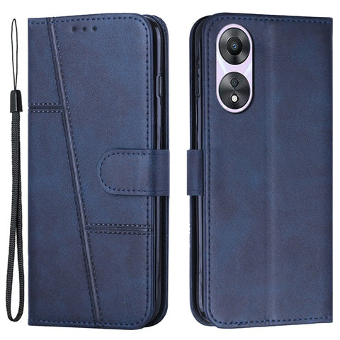 For Oppo A58 5G / A78 5G / A58x 5G / A1x 5G / A1 Vitality Edition / A2x 5G Leather Case Phone Wallet Stand