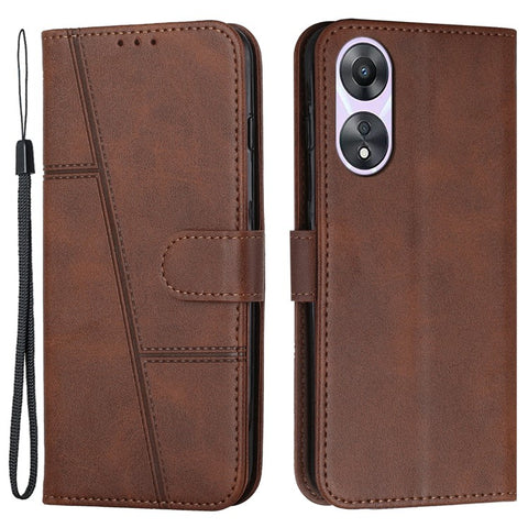 For Oppo A58 5G / A78 5G / A58x 5G / A1x 5G / A1 Vitality Edition / A2x 5G Leather Case Phone Wallet Stand
