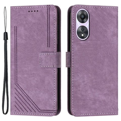 For Oppo A58 5G / A58x 5G / A78 5G / A1x 5G / A1 Vitality Edition / A2x 5G Leather Case Skin Touch Phone Cover