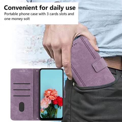 For Oppo A58 5G / A58x 5G / A78 5G / A1x 5G / A1 Vitality Edition / A2x 5G Leather Case Skin Touch Phone Cover