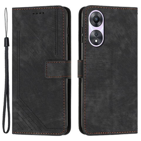 For Oppo A58 5G / A58x 5G / A78 5G / A1x 5G / A1 Vitality Edition / A2x 5G Leather Case Skin Touch Phone Cover