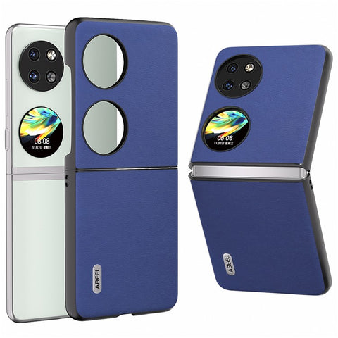 ABEEL For Huawei Pocket 2 Phone Case Anti-Scratch PU Leather+PC Cover