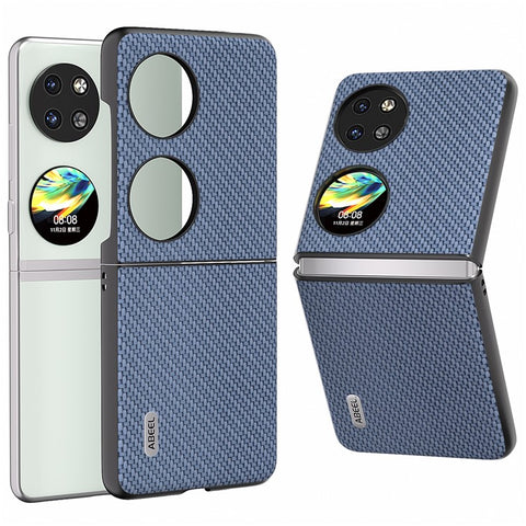 ABEEL For Huawei Pocket 2 Phone Case Carbon Fiber Texture Anti-Scratch