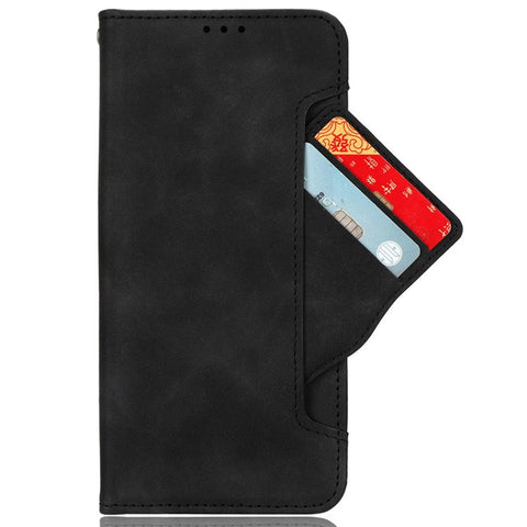 For Huawei nova 13 4G / nova 13 5G / nova 12 5G Case Anti-Scratch PU Leather Phone Shell Stand Multiple Card Slots Cover