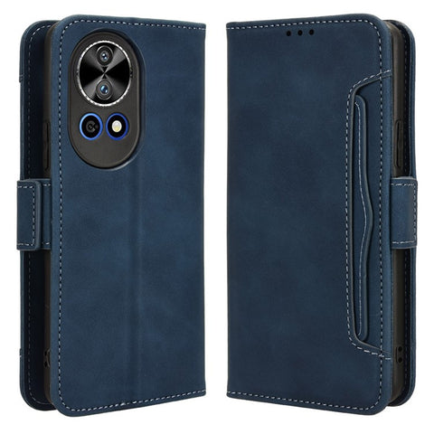 For Huawei nova 13 4G / nova 13 5G / nova 12 5G Case Anti-Scratch PU Leather Phone Shell Stand Multiple Card Slots Cover