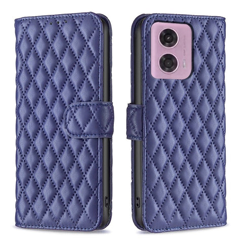 BINFEN COLOR BF Style-14 For Motorola Moto E14 4G / G04 4G / G04s 4G / G24 4G Matte Leather Case Wallet Phone Cover