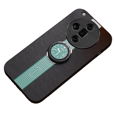 KADEM For Oppo Find X7 Ultra Cell Phone Case Watch Pattern Electroplating Back Guard Cover