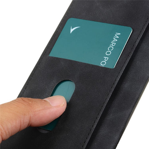 KHAZNEH For Xiaomi Redmi Note 13R Pro 5G Cell Phone Case Leather Retro Style Stand Cover