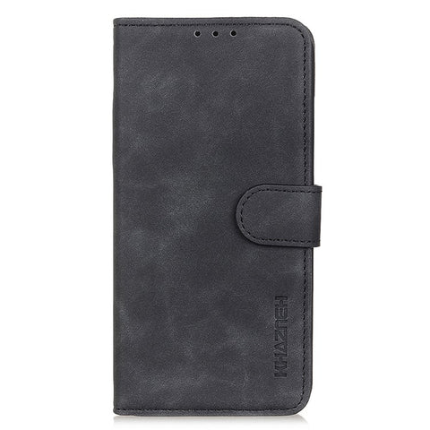 KHAZNEH For Xiaomi Redmi Note 13R Pro 5G Cell Phone Case Leather Retro Style Stand Cover