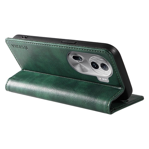 YIKATU YK-006 For Oppo Reno11 Pro 5G (Global) Case Magnetic Auto Closing PU Leather Wallet Phone Cover