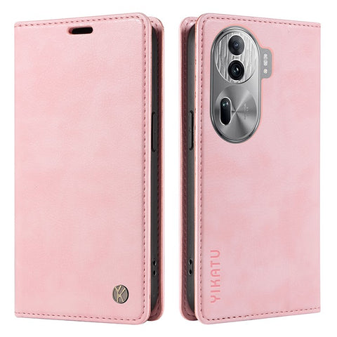 YIKATU YK-006 For Oppo Reno11 Pro 5G (Global) Case Magnetic Auto Closing PU Leather Wallet Phone Cover