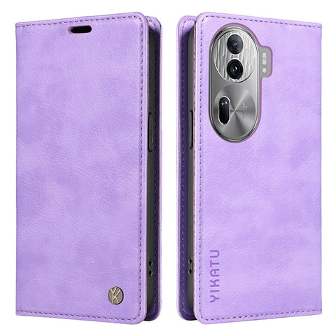YIKATU YK-006 For Oppo Reno11 Pro 5G (Global) Case Magnetic Auto Closing PU Leather Wallet Phone Cover
