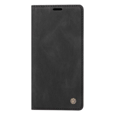 YIKATU YK-004 For Motorola Edge 40 Neo 5G Magnetic Case Skin-touch Leather Stand Wallet Phone Cover
