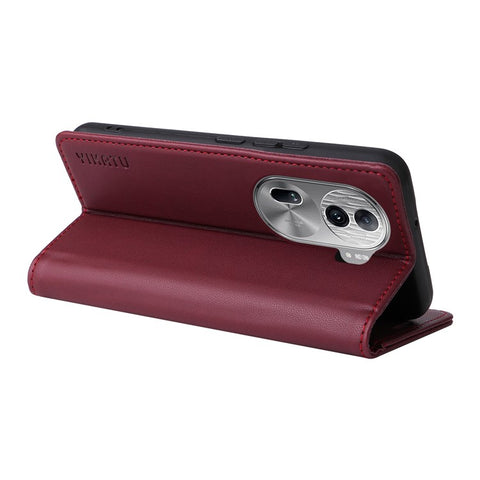 YIKATU YK-001 For Oppo Reno11 Pro 5G (Global) Wallet Case Flip Leather Cover Folding Stand