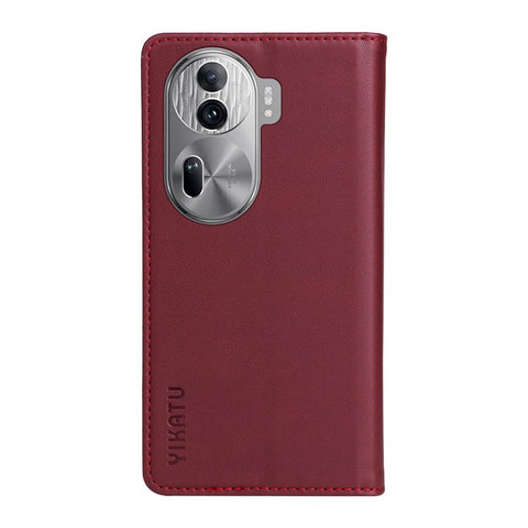 YIKATU YK-001 For Oppo Reno11 Pro 5G (Global) Wallet Case Flip Leather Cover Folding Stand