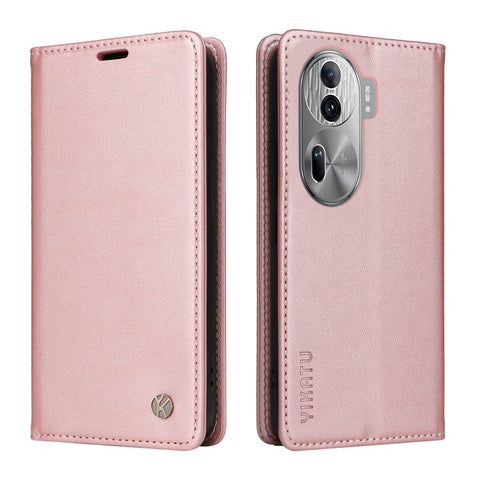 YIKATU YK-001 For Oppo Reno11 Pro 5G (Global) Wallet Case Flip Leather Cover Folding Stand