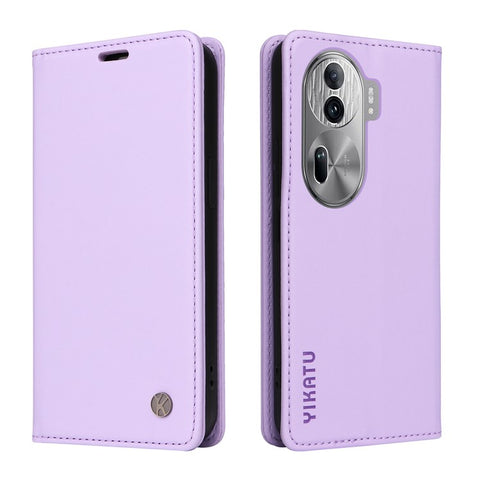 YIKATU YK-001 For Oppo Reno11 Pro 5G (Global) Wallet Case Flip Leather Cover Folding Stand