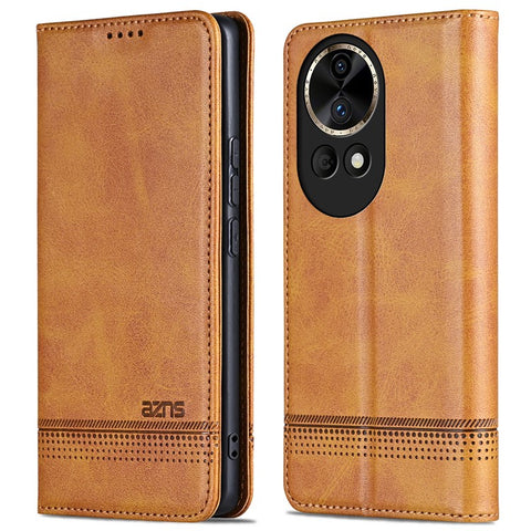 AZNS For Huawei nova 12 Pro 5G / nova 12 Ultra 5G Wallet Case Magnetic Closing Leather Cover
