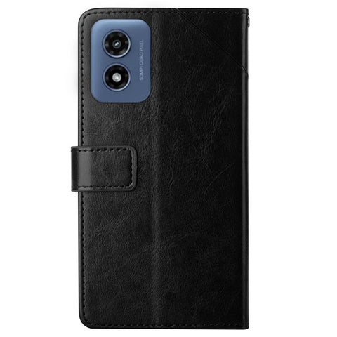 HT01 For Motorola Moto G Play 5G (2024) / Moto G 5G (2024) Wallet Case Leather Cover with Stand