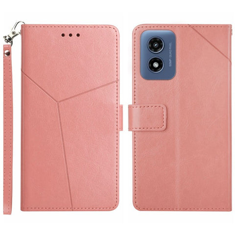 HT01 For Motorola Moto G Play 5G (2024) / Moto G 5G (2024) Wallet Case Leather Cover with Stand