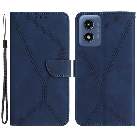 HT05 For Motorola Moto G Play 5G (2024) / Moto G 5G (2024) Wallet Case PU Leather Phone Cover