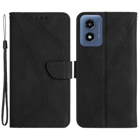 HT05 For Motorola Moto G Play 5G (2024) / Moto G 5G (2024) Wallet Case PU Leather Phone Cover