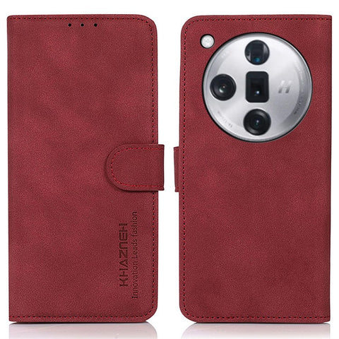 KHAZNEH For Oppo Find X7 5G Leather Phone Case with Wallet Card Slots