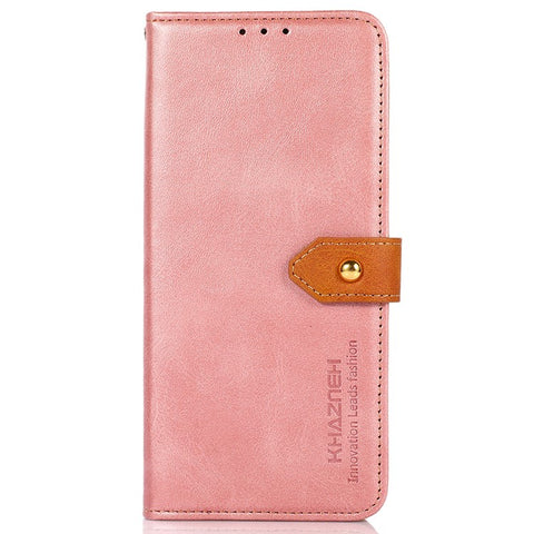 KHAZNEH For Oppo Find X7 5G Cowhide Texture Leather Case Wallet Phone Cover