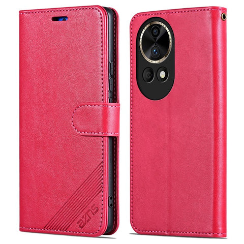 AZNS For Huawei nova 12 Pro 5G / nova 12 Ultra 5G Case Textured Stand Wallet Leather Phone Cover