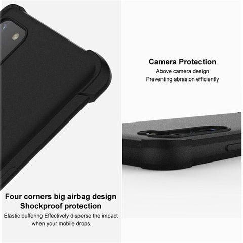 IMAK For Xiaomi Redmi 13R 5G / 13C 5G Matte Case Reinforced Corners Soft TPU Phone Cover
