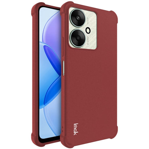 IMAK For Xiaomi Redmi 13R 5G / 13C 5G Matte Case Reinforced Corners Soft TPU Phone Cover
