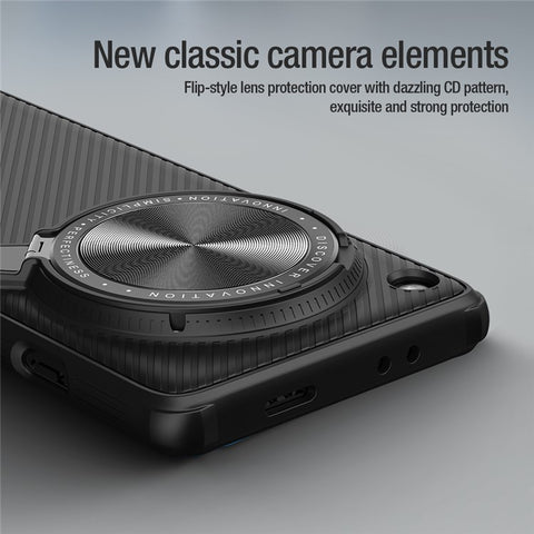 NILLKIN CamShield Prop Magnetic Series for Oppo Find X7 Ultra Phone Case Lens Cover Kickstand