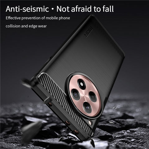 MOFI JK TPU Series-1 For OnePlus Ace 3 5G / 12R 5G TPU Case Brushed Surface Phone Cover