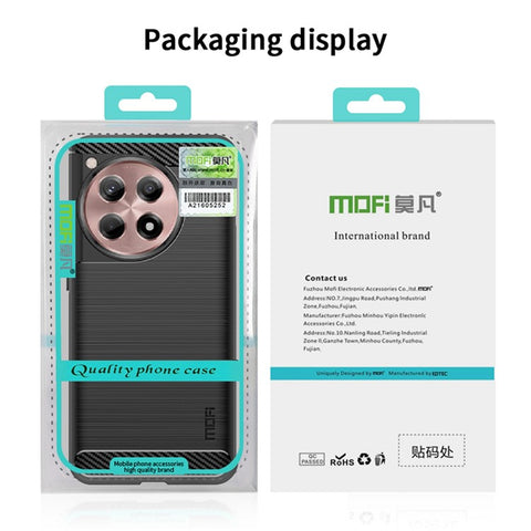 MOFI JK TPU Series-1 For OnePlus Ace 3 5G / 12R 5G TPU Case Brushed Surface Phone Cover