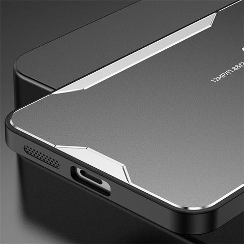For Xiaomi Redmi Note 11 Pro Case Aluminium Alloy+TPU+PC Airbag Protection Phone Cover