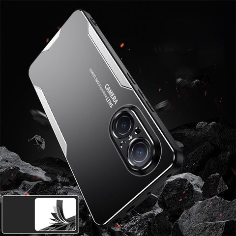 For Huawei nova 9 SE / nova 9 SE 5G Aluminum Alloy Case Airbag Protection Phone Protective Cover