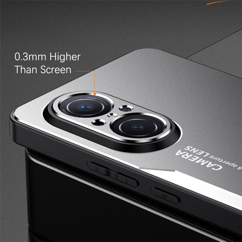 For Huawei nova 9 SE / nova 9 SE 5G Aluminum Alloy Case Airbag Protection Phone Protective Cover