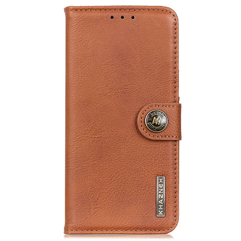 KHAZNEH For Oppo Reno11 Pro 5G (Global) / Reno11 (China) 5G Leather Wallet Phone Case Cowhide Texture