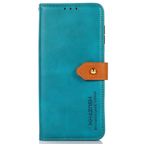 KHAZNEH For Oppo Reno11 Pro 5G (Global) / Reno11 (China) 5G Magnetic Case Golden Buckle PU Leather+TPU Phone Shell