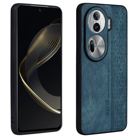 AZNS For Oppo Reno11 Pro 5G (Global) / Reno11 (China) 5G Case Imprinted PU Leather Coated TPU Phone Cover