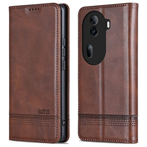 AZNS For Oppo Reno11 Pro 5G (Global) / Reno11 (China) 5G PU Leather Case Card Slots Wallet Phone Cover